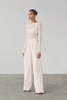 Artemis Diciero Dasha Bodysuit Slightly Sheer - White - Thumbnail 2