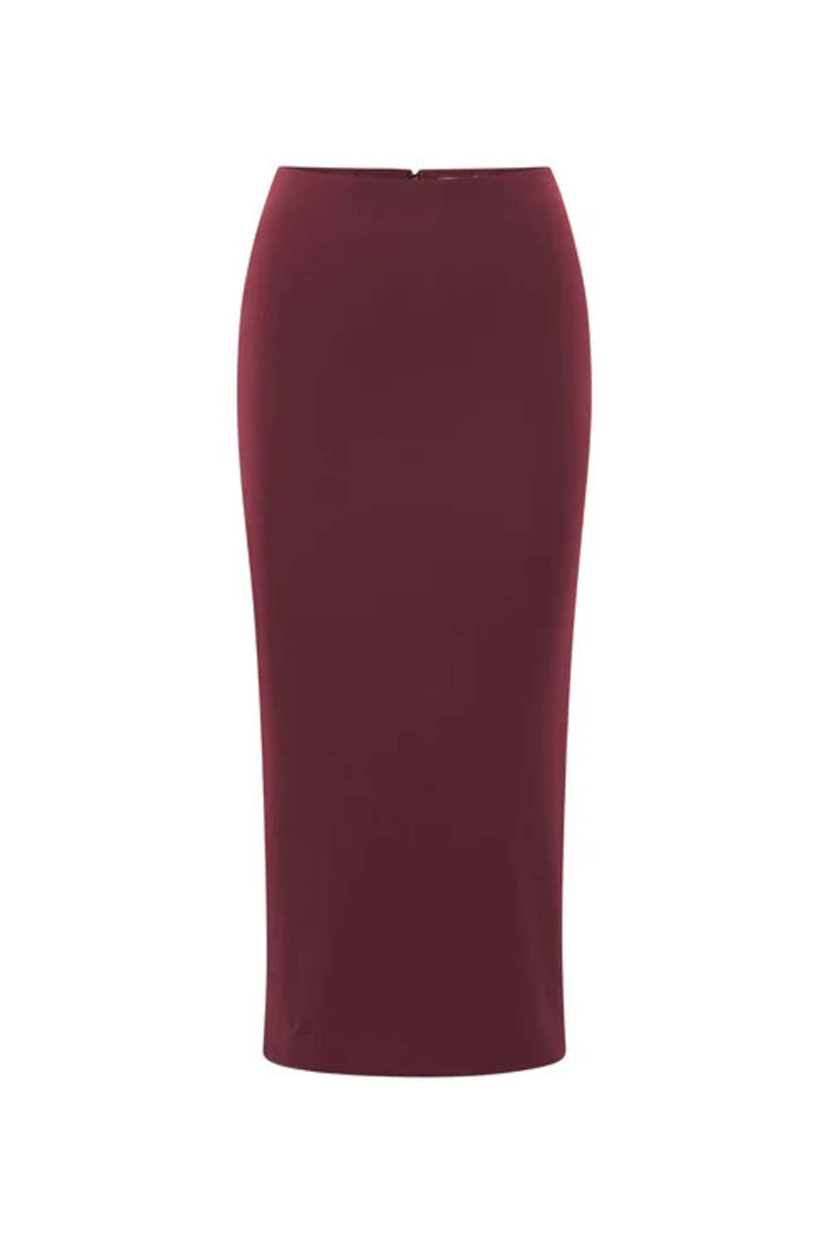Artemis Diciero Natalia Midi Skirt - Burgundy - Image 4 of 4