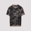 Acne Studios T-shirt Fn-mn-tshi000699 T-Shirt - Black Rust Brown - Thumbnail 4