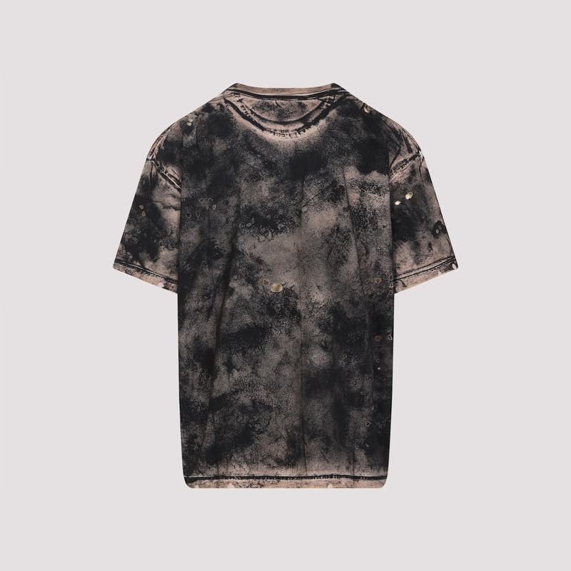 Acne Studios T-shirt Fn-mn-tshi000699 T-Shirt - Black Rust Brown