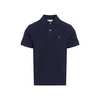 Ami Alexandre Mattiussi De Coeur Polo Shirt - Bleu Nuit - Thumbnail 2