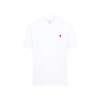 Ami Alexandre Mattiussi De Coeur Polo Shirt - White - Thumbnail 2