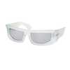 Off-White OERI074 Volcanite Sunglasses - Matte Grey - Thumbnail 2