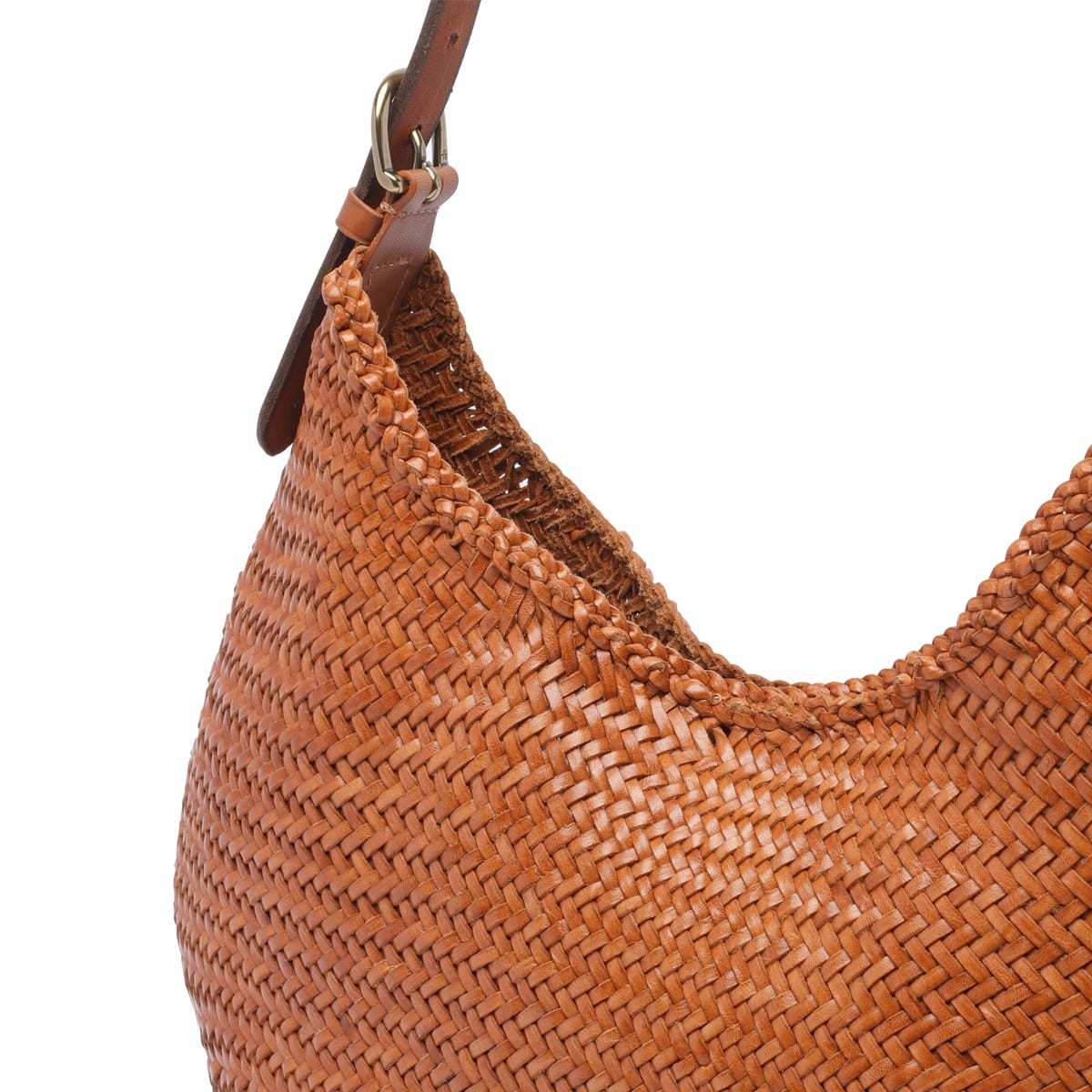 Dragon Diffusion Luna Mezza Shoulder Bag - Brown | Garmentory