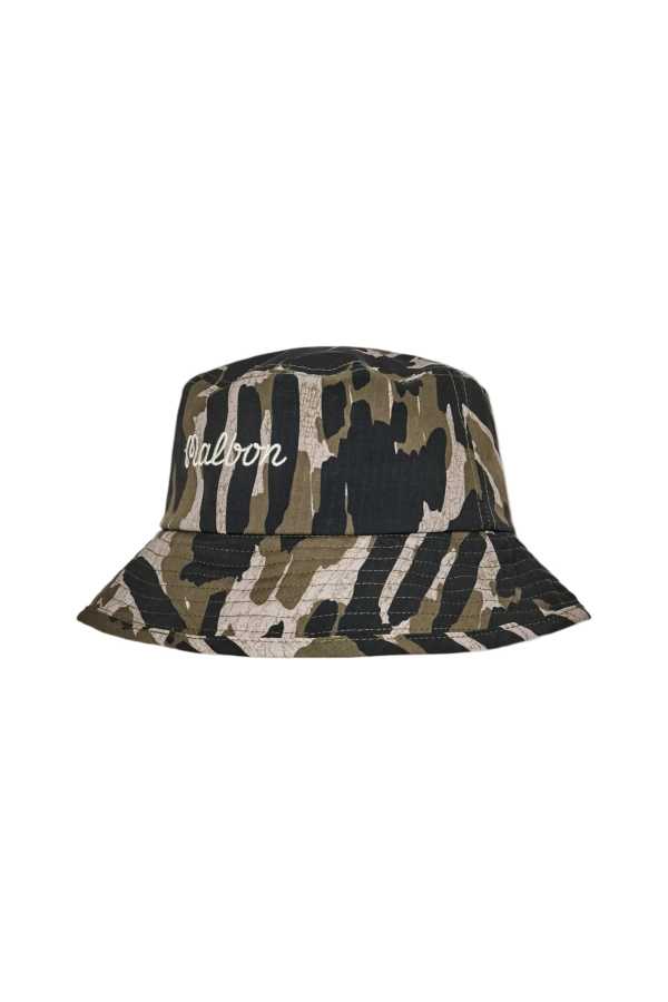 MALBON GOLF Tour Divot Bucket Hat - Camo