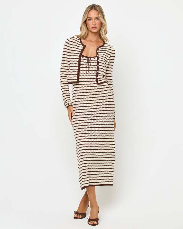 L*Space Rosalie Cardigan - Cafe-Cream