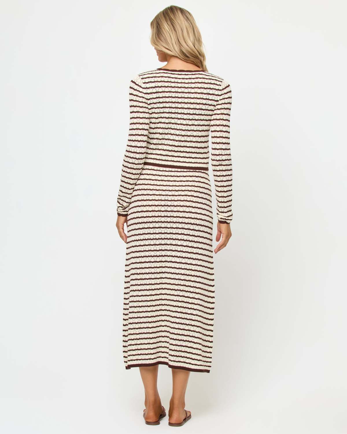 L*Space Rosalie Cardigan - Cafe-Cream - Image 6 of 9