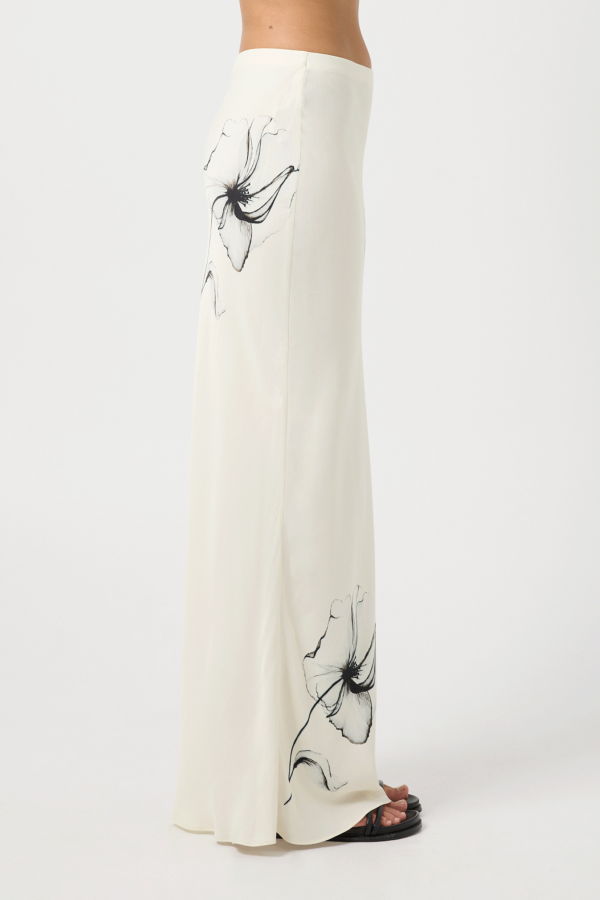 Third Form Dream State Bias Maxi Skirt - Floral