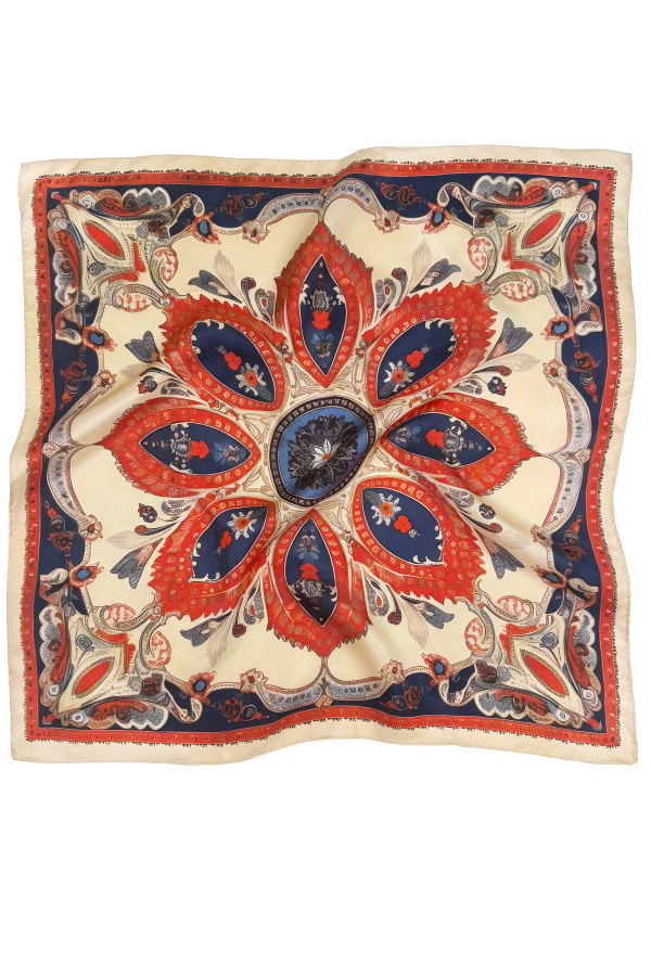 Krystell Barraza Clovis Silk Bandana