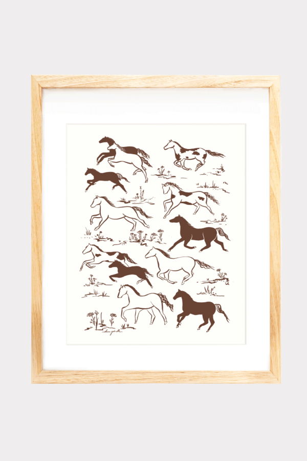 Elana Gabrielle Wild Horses Print