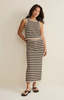 Z Supply Emori Striped Tank & Midi Skirt Set - Natural - Thumbnail 4