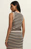 Z Supply Emori Striped Tank & Midi Skirt Set - Natural - Thumbnail 5