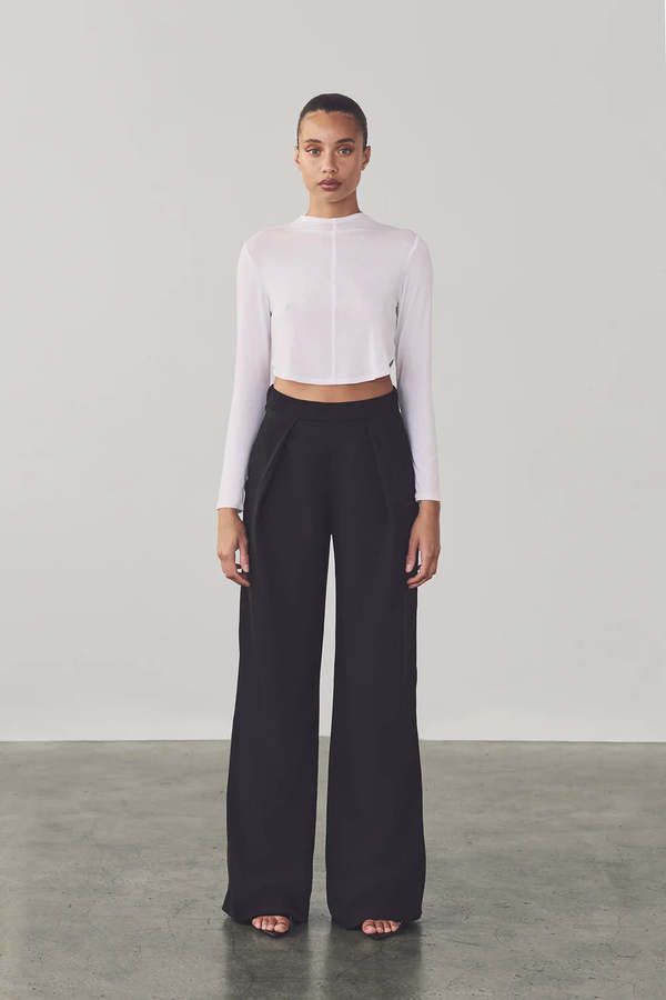 Artemis Diciero Lexi Crop Top - White
