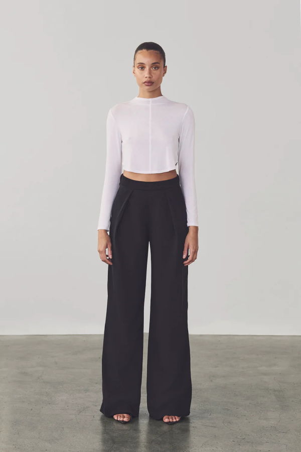 Artemis Diciero Lexi Crop Top - White