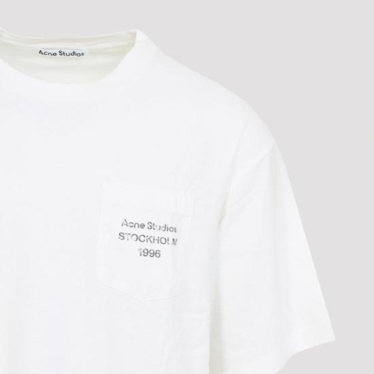 Acne Studios T-Shirt - Off White - Image 5 of 5