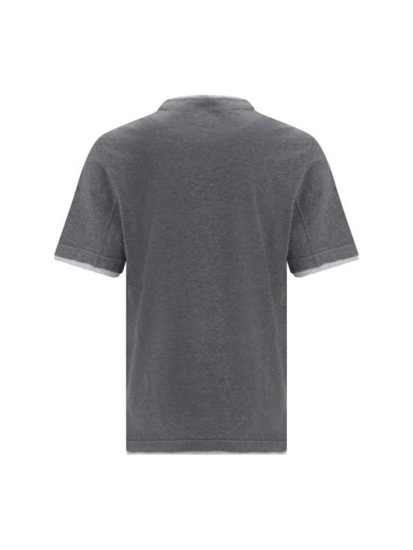 Brunello Cucinelli Layering Cotton Jersey Crewneck T-Shirt
