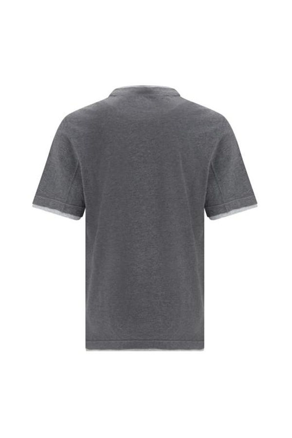 Brunello Cucinelli Layering Cotton Jersey Crewneck T-Shirt