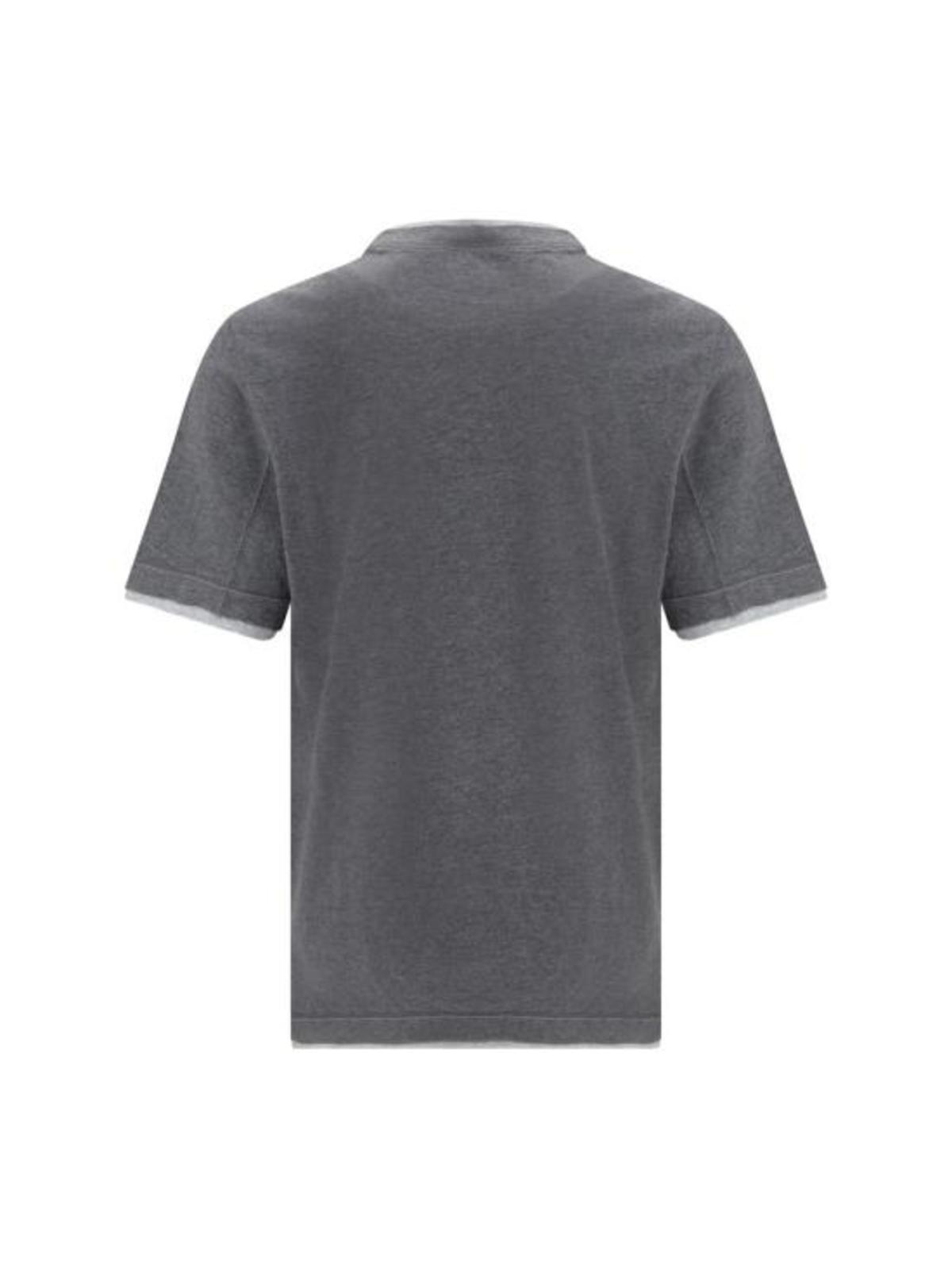 Brunello Cucinelli Layering Cotton Jersey Crewneck T-Shirt - Image 2 of 3