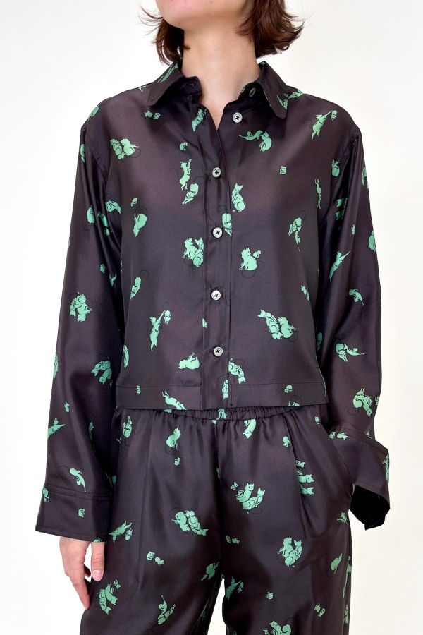 Odeeh Cat Mouse Shirt Top