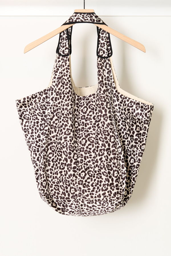 Odeeh Tiger Bag Cafe Noir Tote Bag - Multi