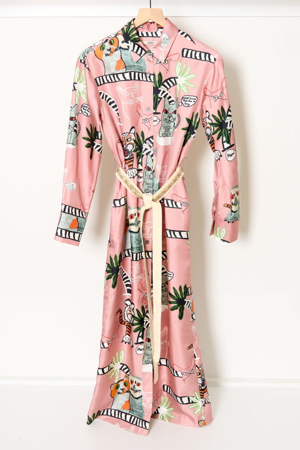 Odeeh Tiger Cat Dress