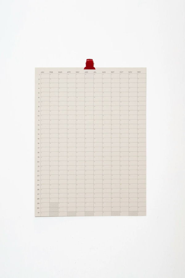 Case Study Unknown Case Study 2026 Yearly Calendar - Clay