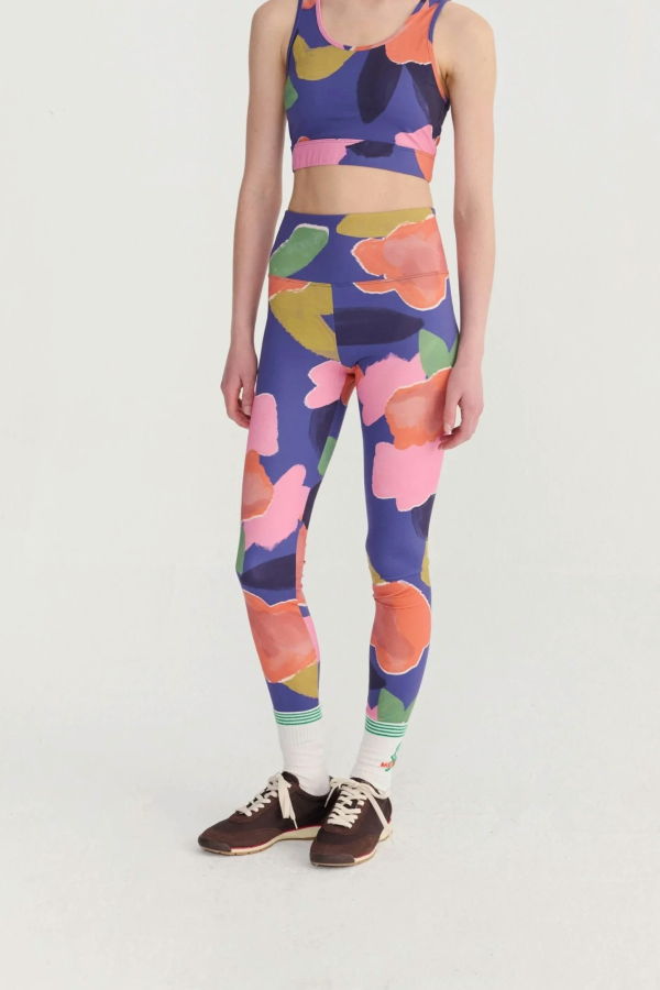 Bobo Choses Blooming Color Pattern Sporty Leggings - Multicolor