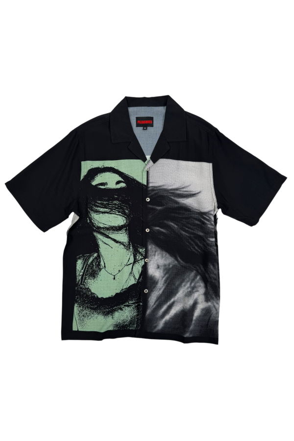 PLEASURES Horse Hair Button Up Jacket