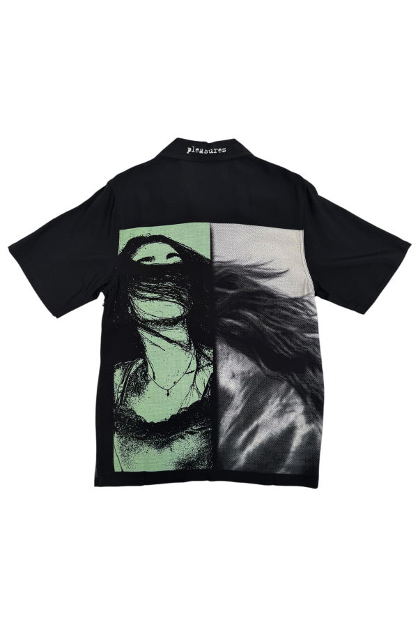 PLEASURES Horse Hair Button Up Jacket