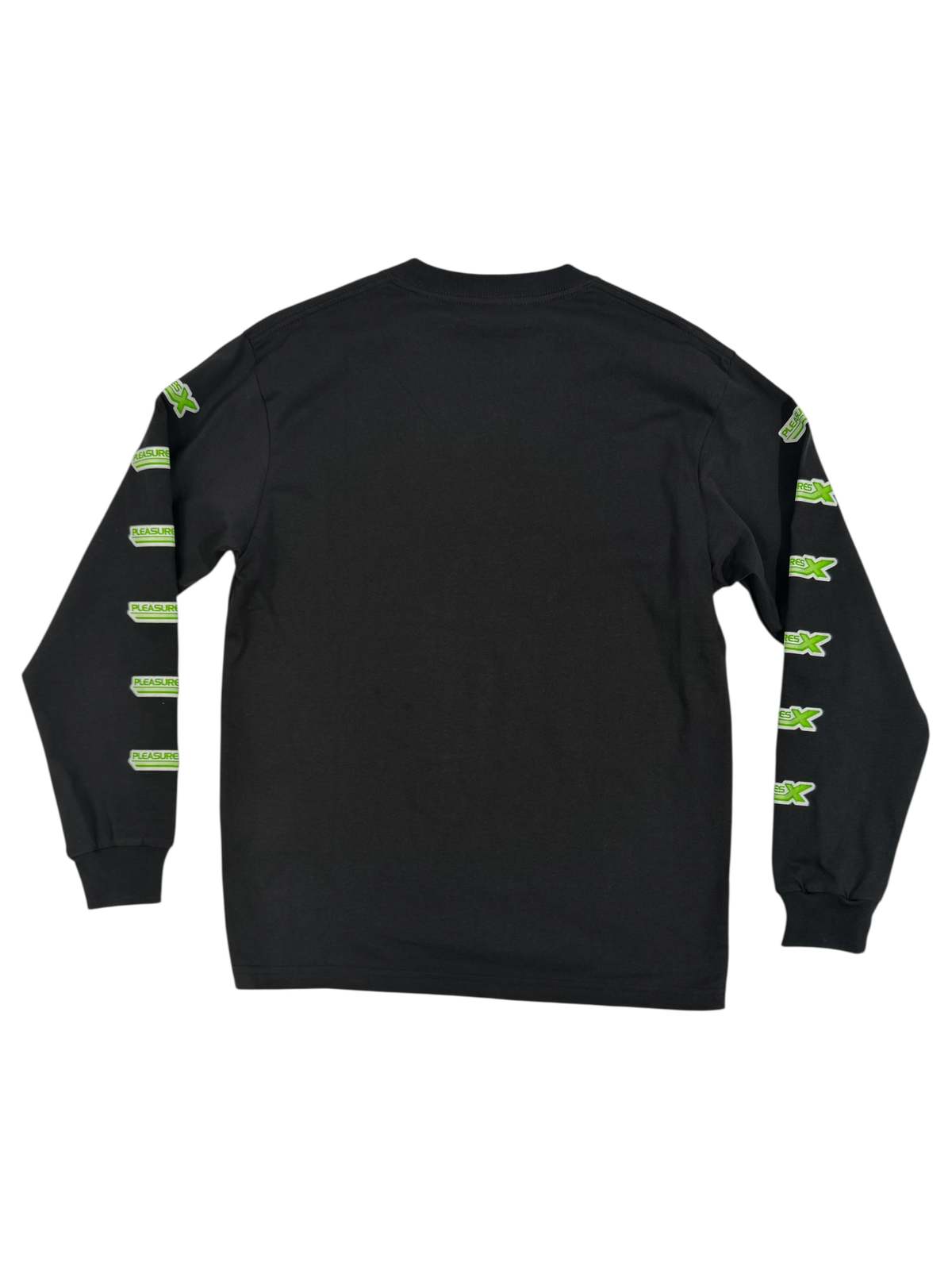 PLEASURES X Longsleeve Tee - Black - Image 2 of 2