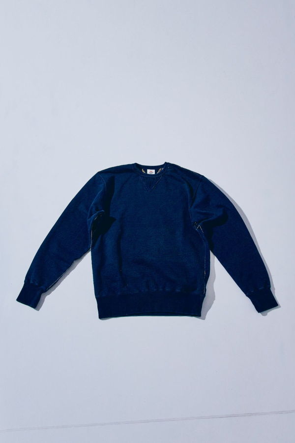 SAMURAI JEANS SIS25-101 Kakishibu Indigo Sweatshirt