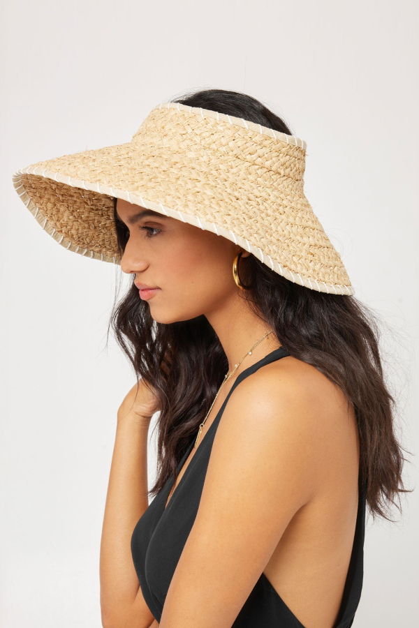 L*Space Del Mar Roll Up Hat - Natural
