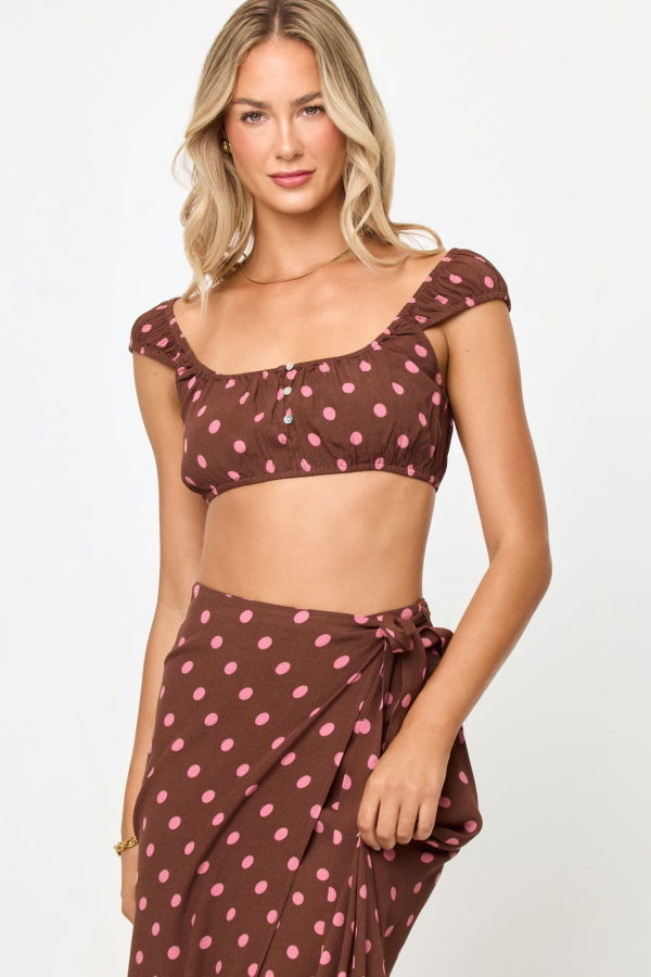 L*Space Ever Top - Alotta Polka Dot