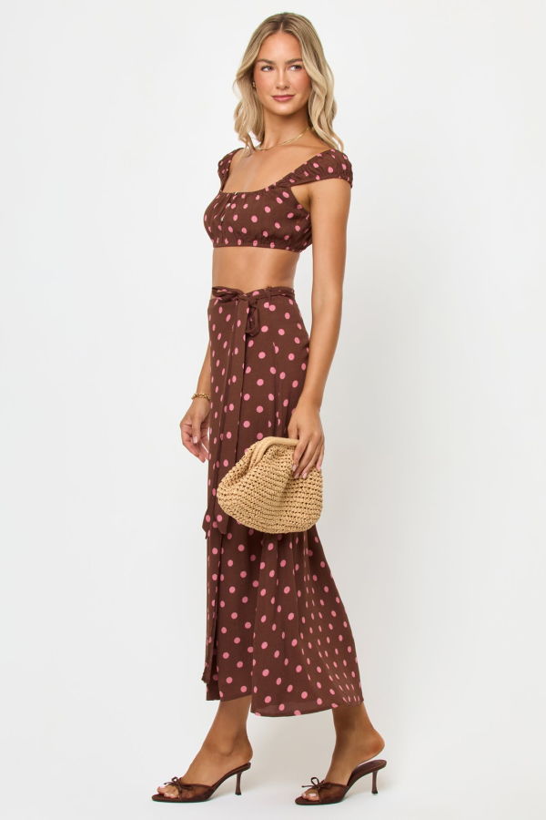 L*Space Ever Wrap Skirt - Alotta Polka Dot