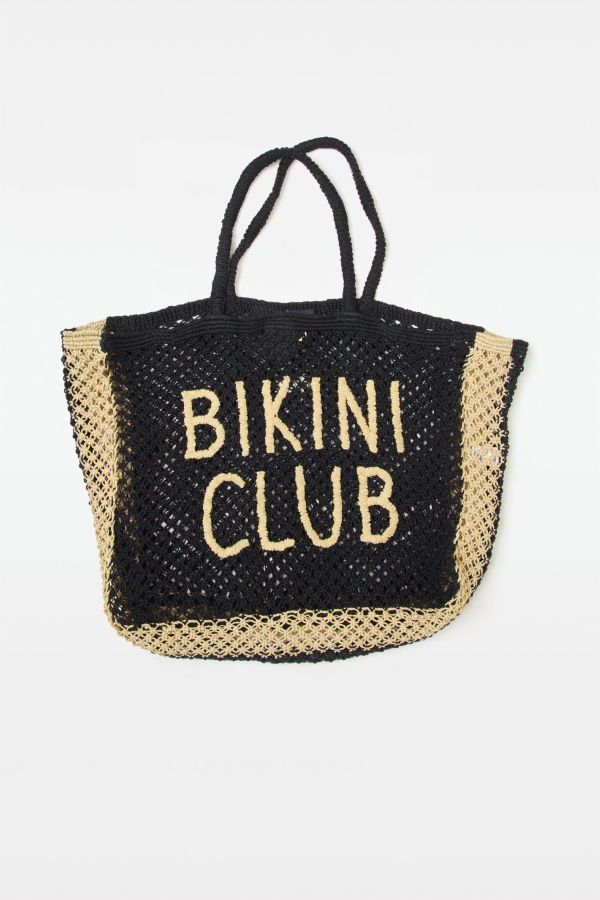 L*Space Moonlight Bag Tote - Natural-Black