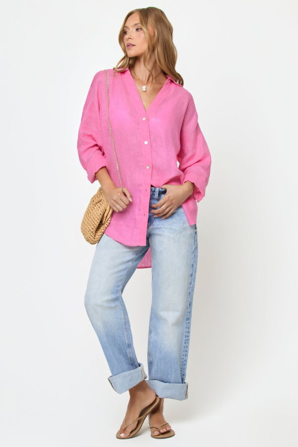 L*Space Rio Tunic Tunic - Hottest Pink