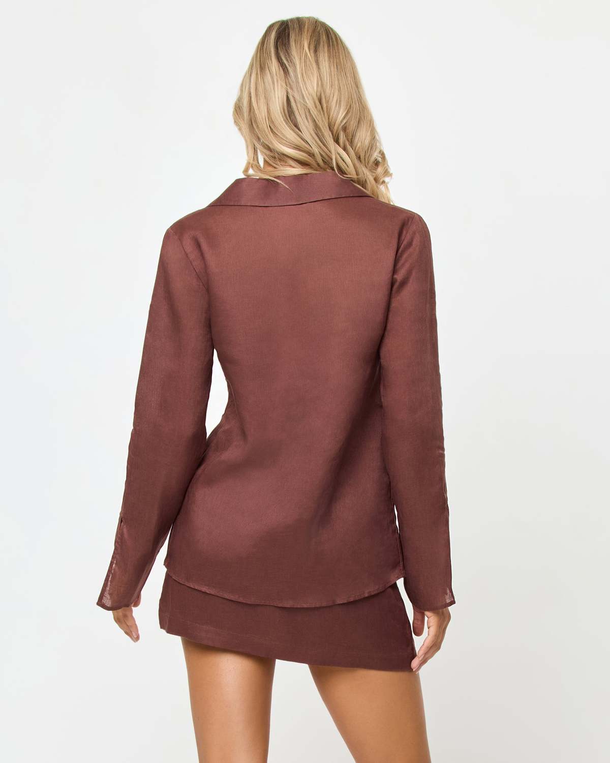 L*Space Venice Shirt - Cafe - Image 2 of 5