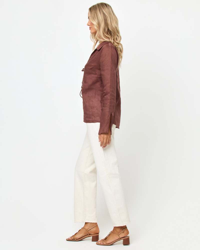 L*Space Venice Shirt - Cafe