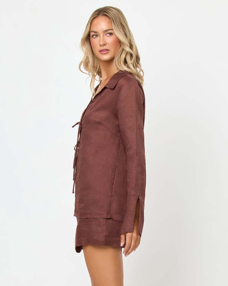 L*Space Venice Skort - Cafe