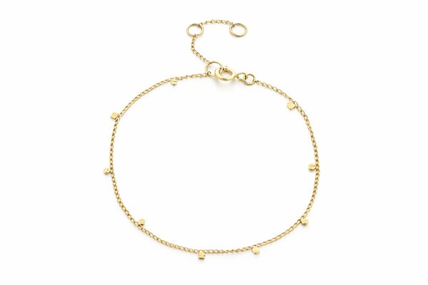 Studio Minimale Dainty Disc Bracelet - 14K Gold