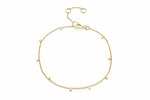 Studio Minimale Dainty Disc Bracelet - 14K Gold - Thumbnail 1