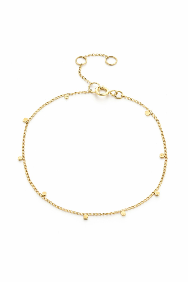 Studio Minimale Dainty Disc Bracelet - 14K Gold