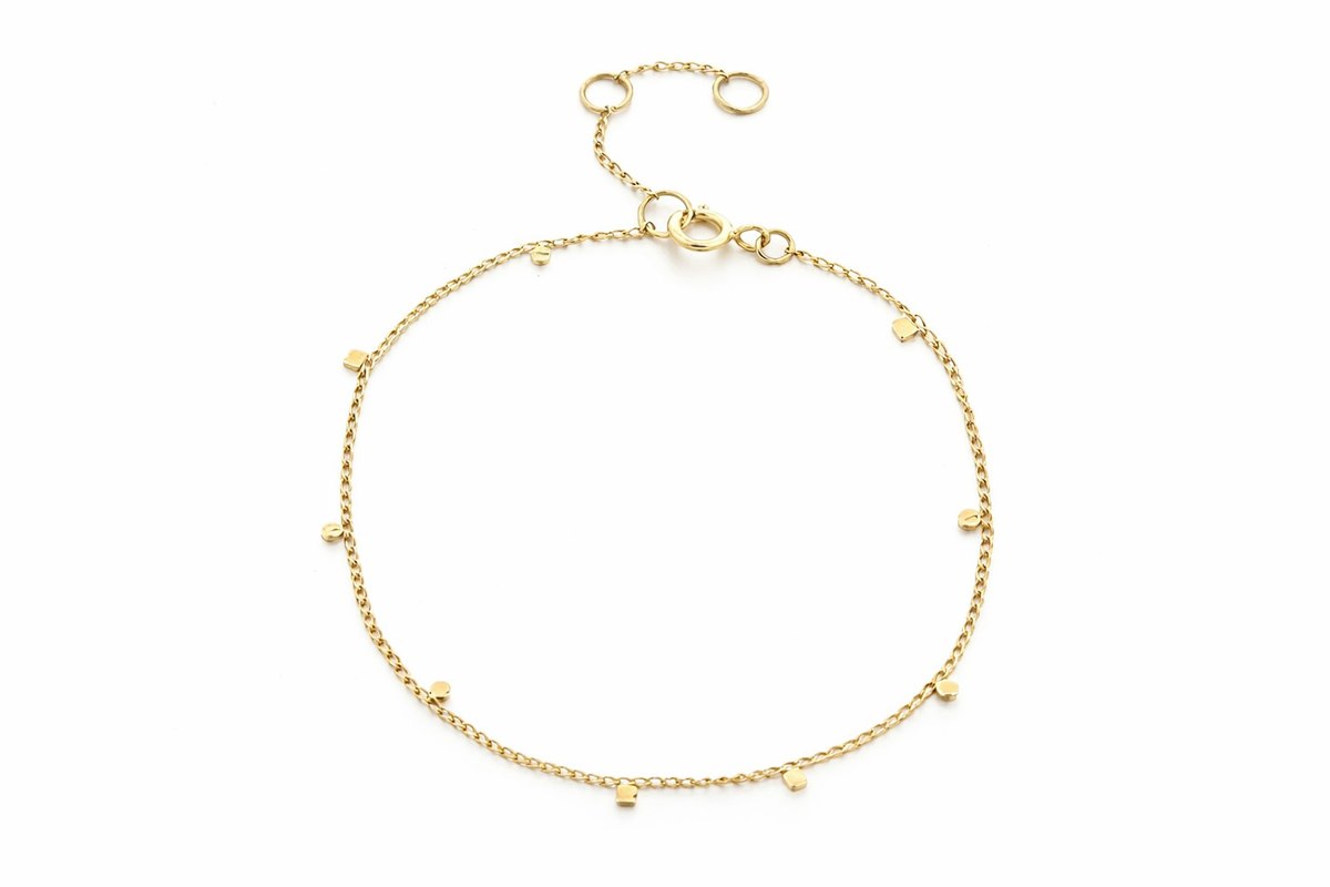 Studio Minimale Dainty Disc Bracelet - 14K Gold - Image 1 of 2