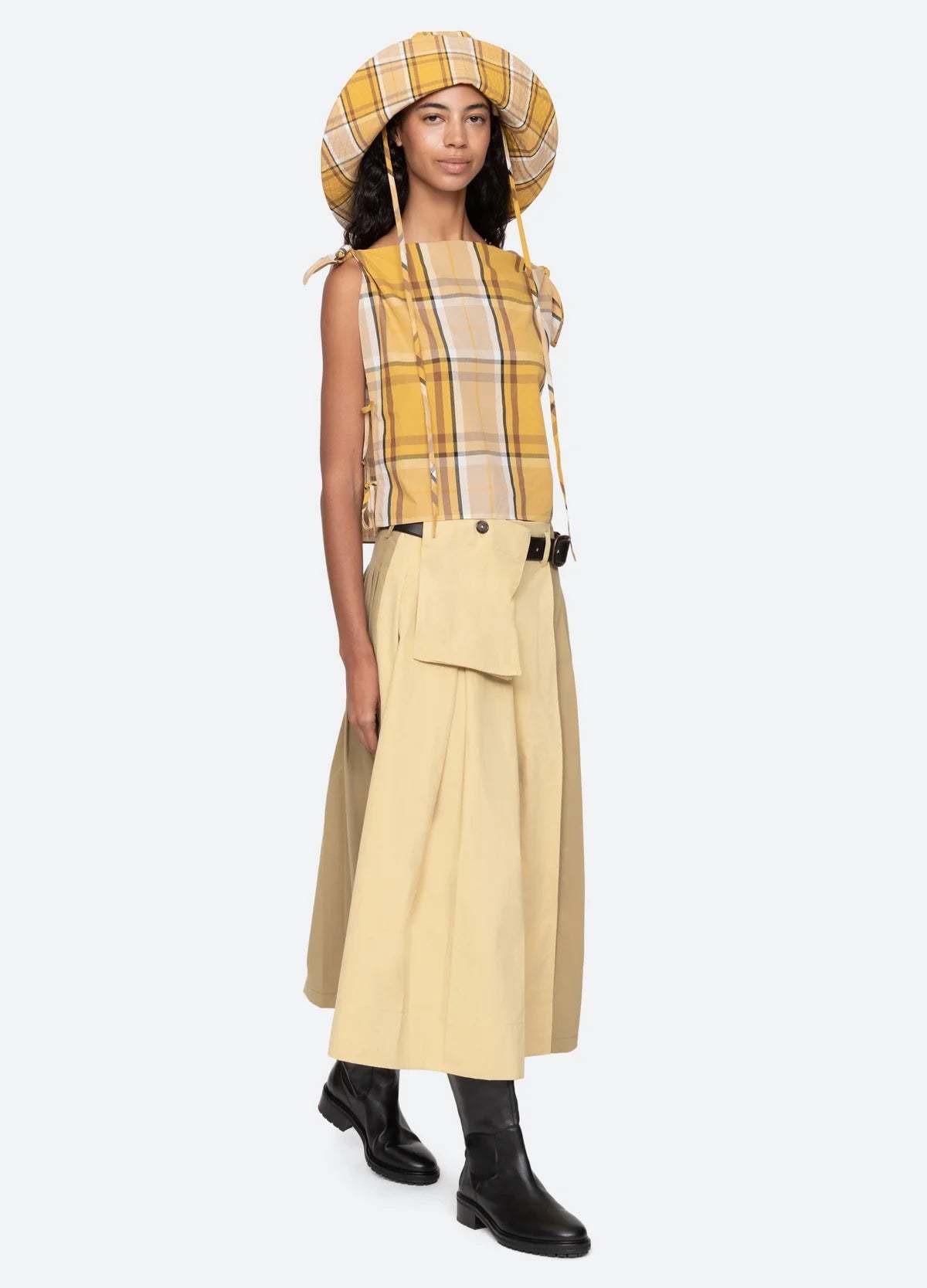 Sea NY Copeland Plaid Top - Image 7 of 8