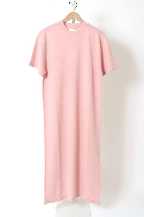 SA SU PHI Long T-Shirt Dress - Vintage Pink