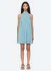 Sea NY Violet Halter Mini Dress - Thumbnail 3