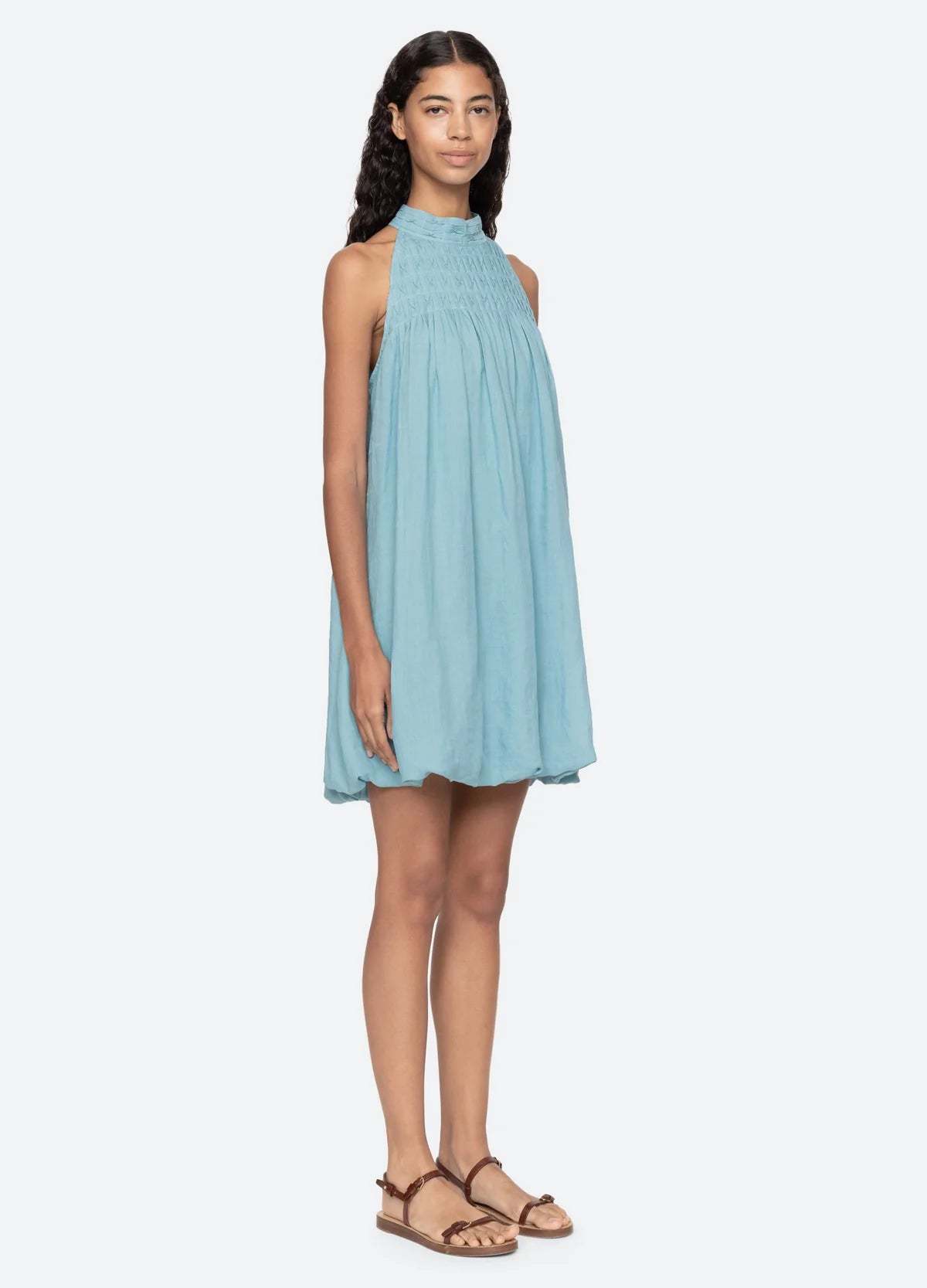 Sea NY Violet Halter Mini Dress - Image 5 of 8