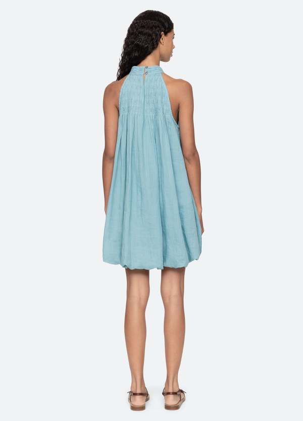 Sea NY Violet Halter Mini Dress