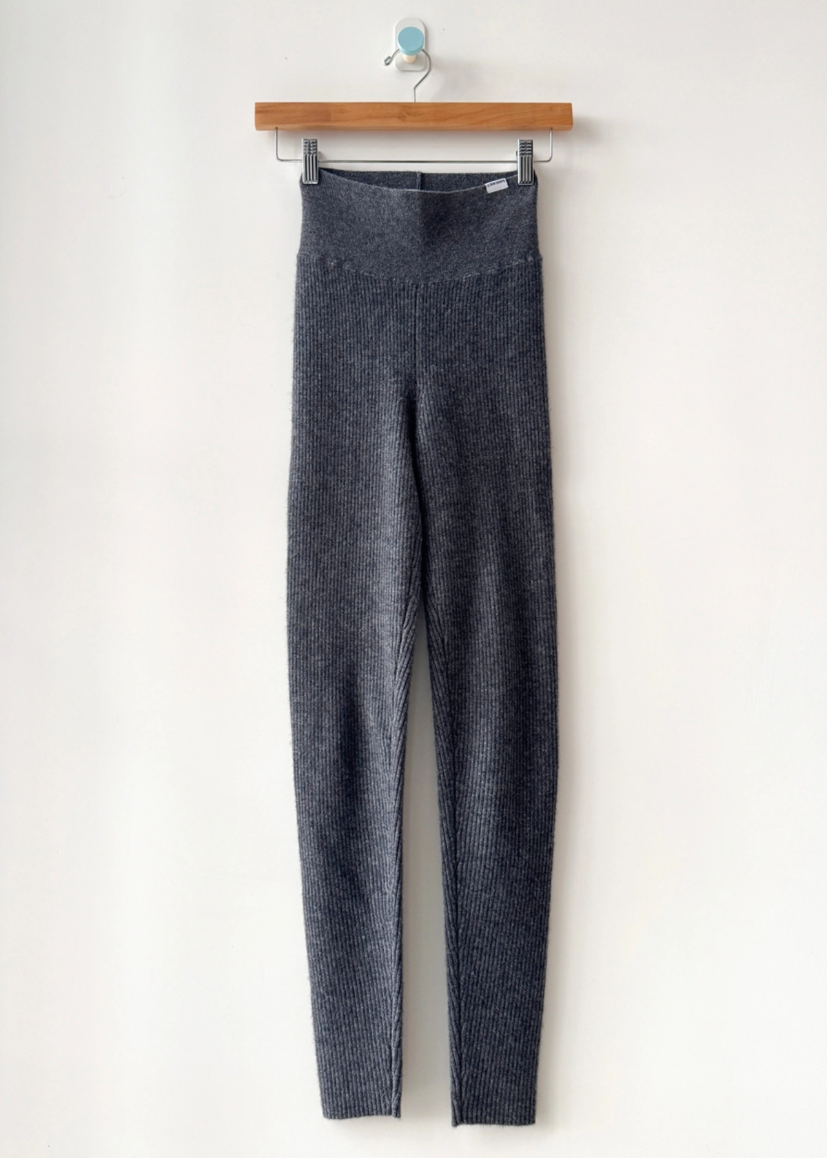 Le Bon Shoppe Cashmere Ribbed Leggings Leggings - Charcoal - Image 1 of 3