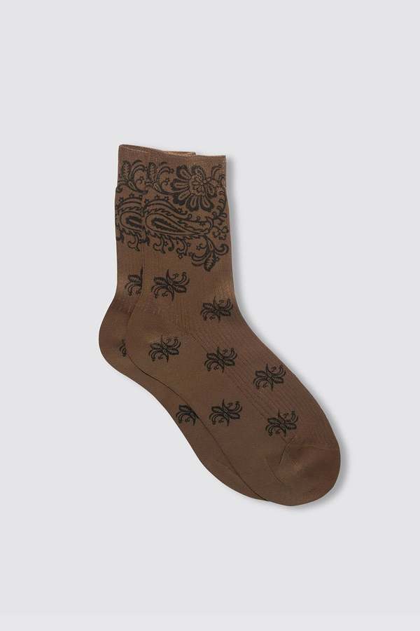 Maria La Rosa Fortaleza Sock - Brown